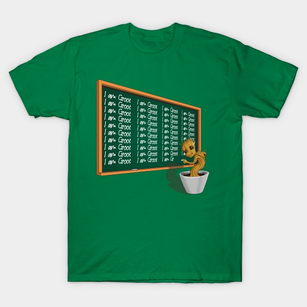 Baby Groot Detention T-Shirt by toastercide